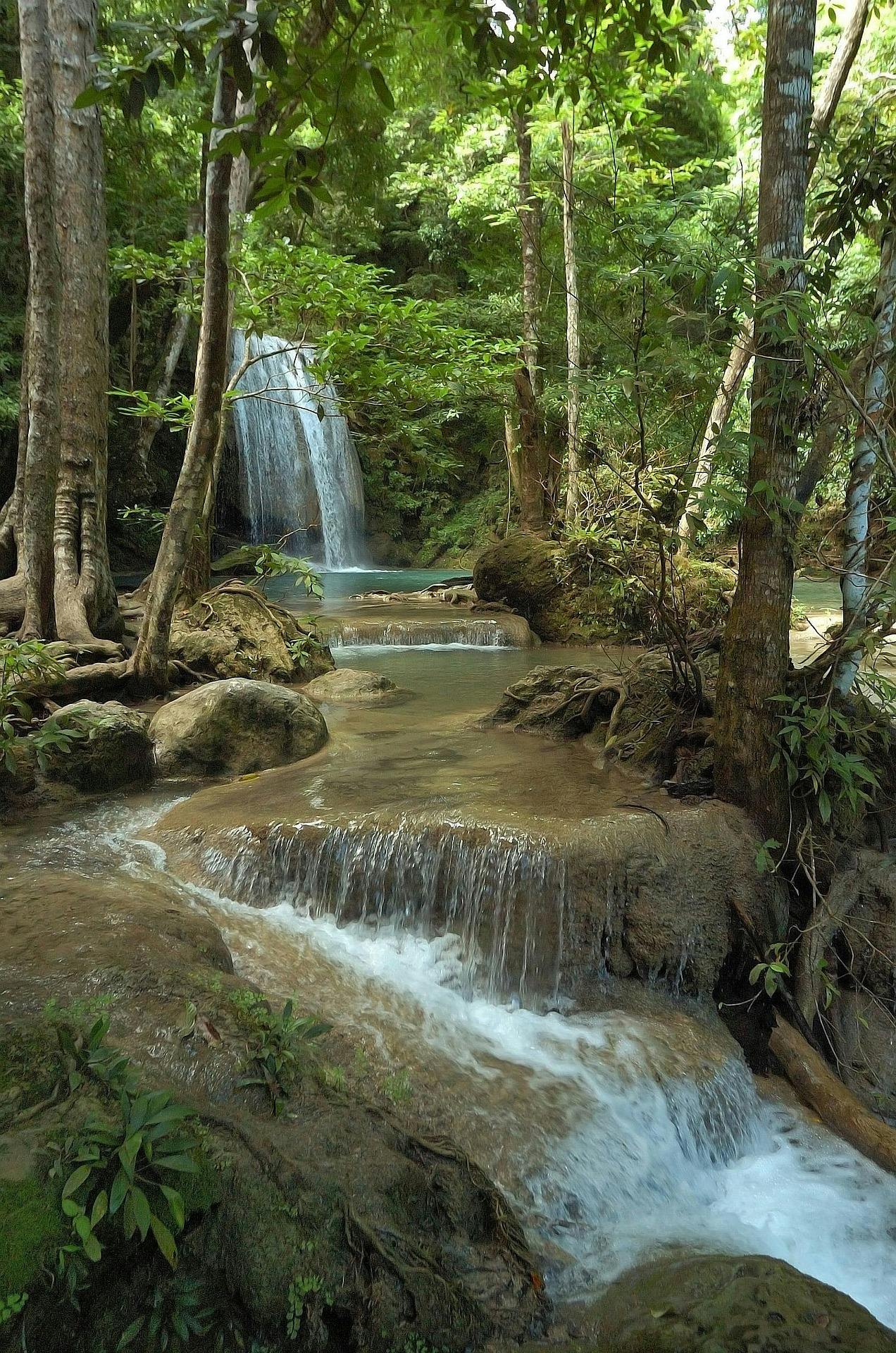 Erawan National Park (Erawan Falls)